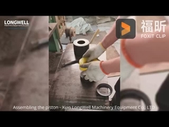 Rood PU rubber zuiger modderpompcomponenten AH000004050200 Medium Pressure