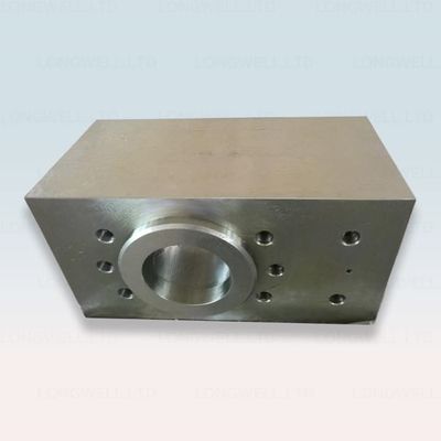 HHF-800/1000 Triplex Fluid End Module met maximale druk van 7500 psi, API 6 verbinding en gesmeed staal