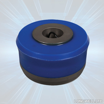 Polijstoppervlak Chroom legering modderpomp zuiger rubber PU NBR HNBR modderpomp componenten